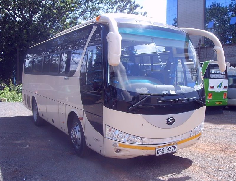 Exterior of 33 seater coach