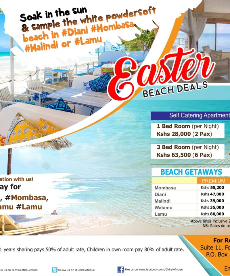 Easter Beach Deals 2025