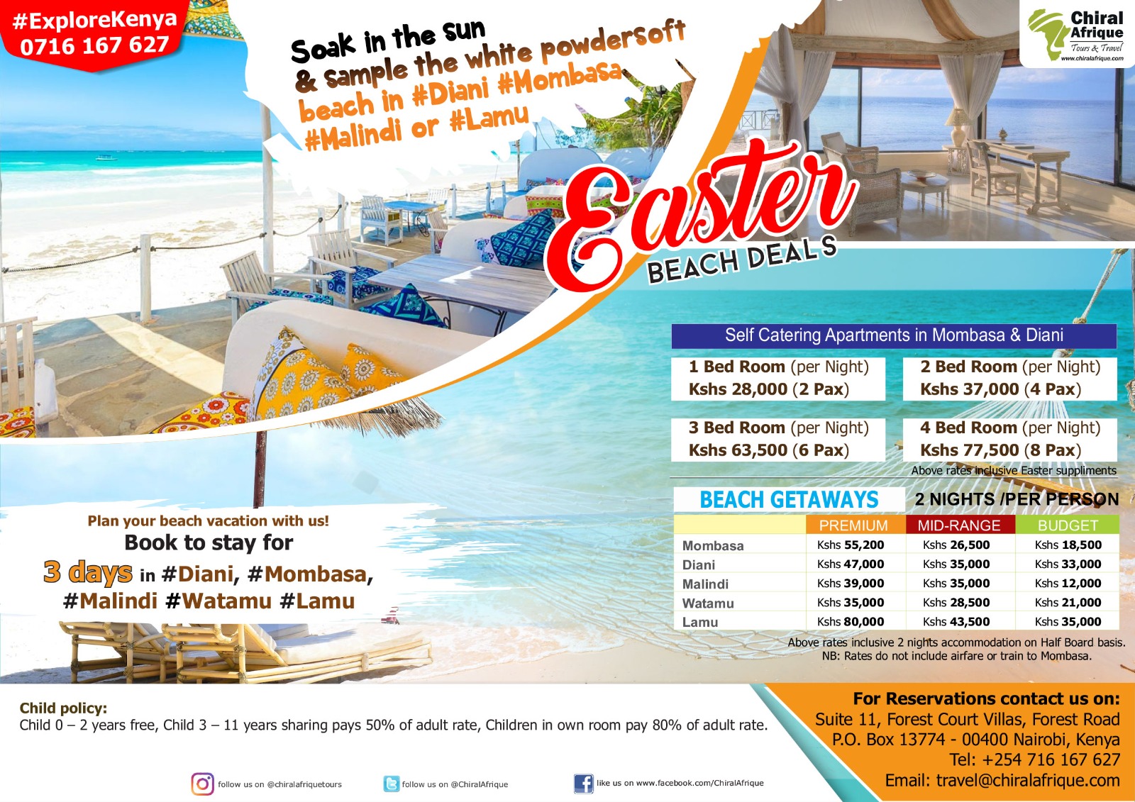 Easter Beach Deals