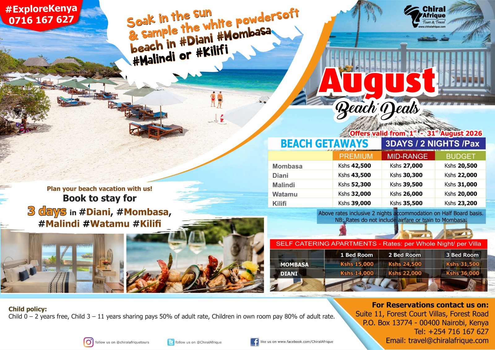 August Beach Holidays August Beach Holidays