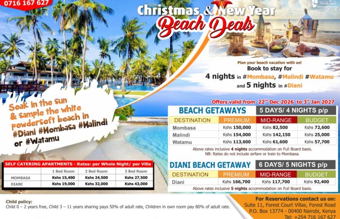 Christmas Beach Offers