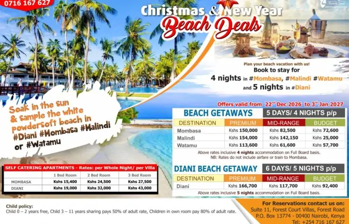 Christmas Beach Offers