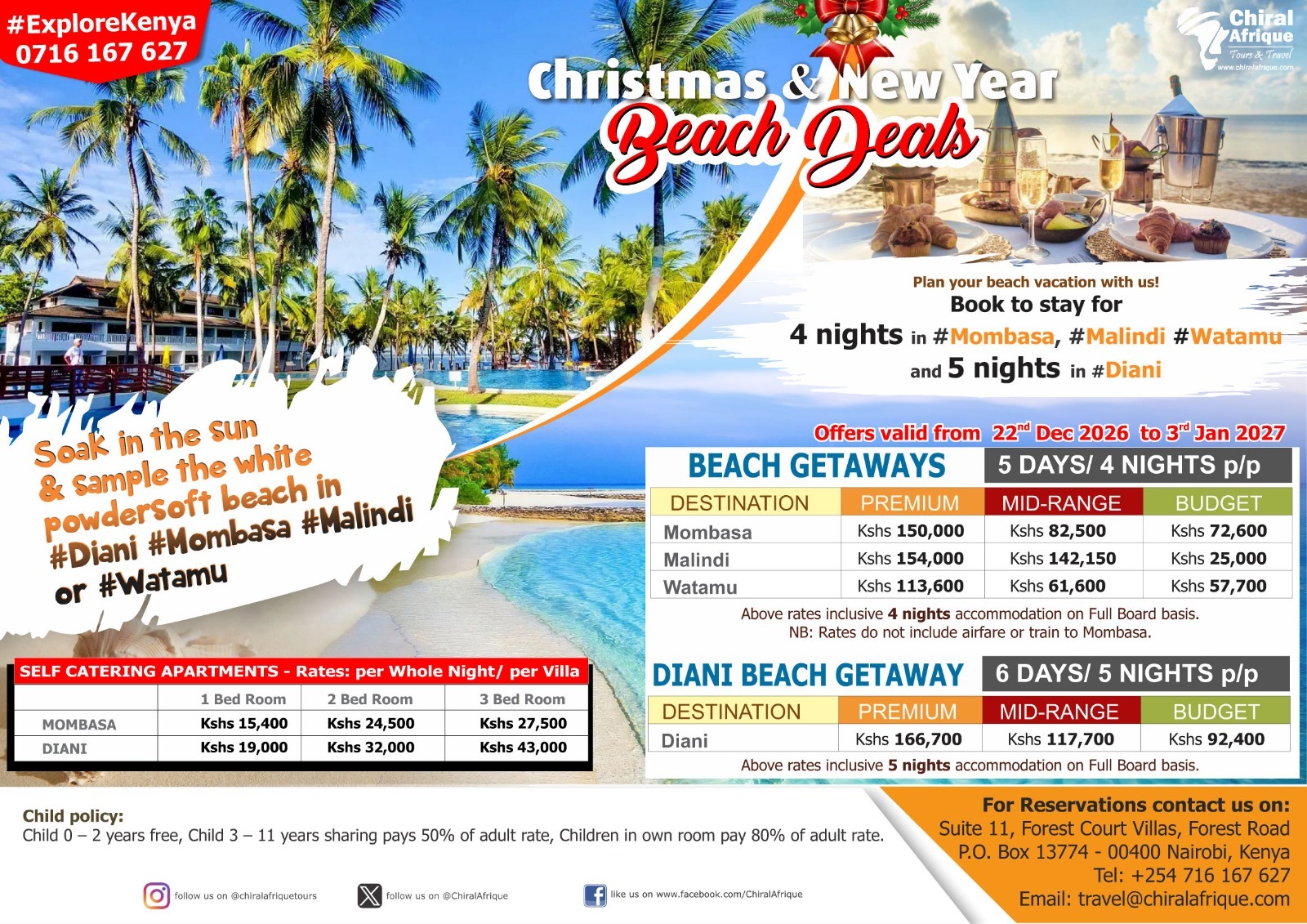 Christmas Beach Offers Christmas Beach Offers