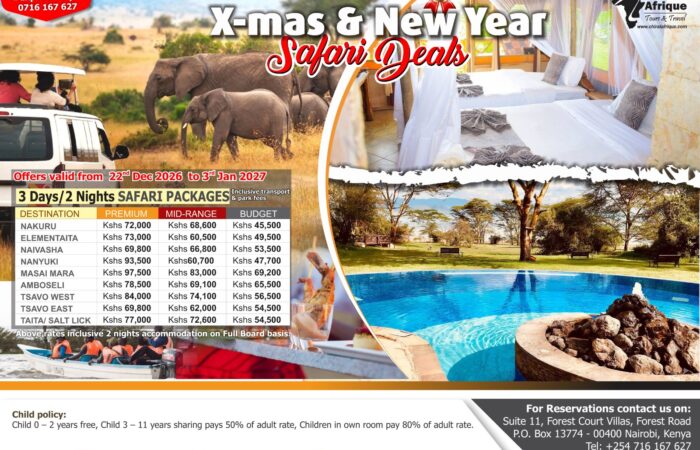 Christmas Safari Offers