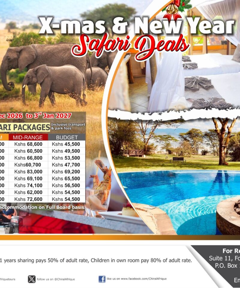 Christmas Safari Offers