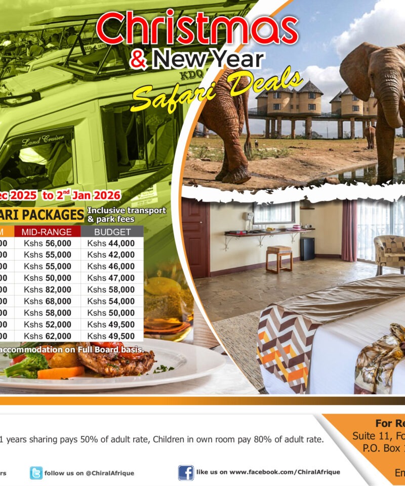 Christmas Safari Deals