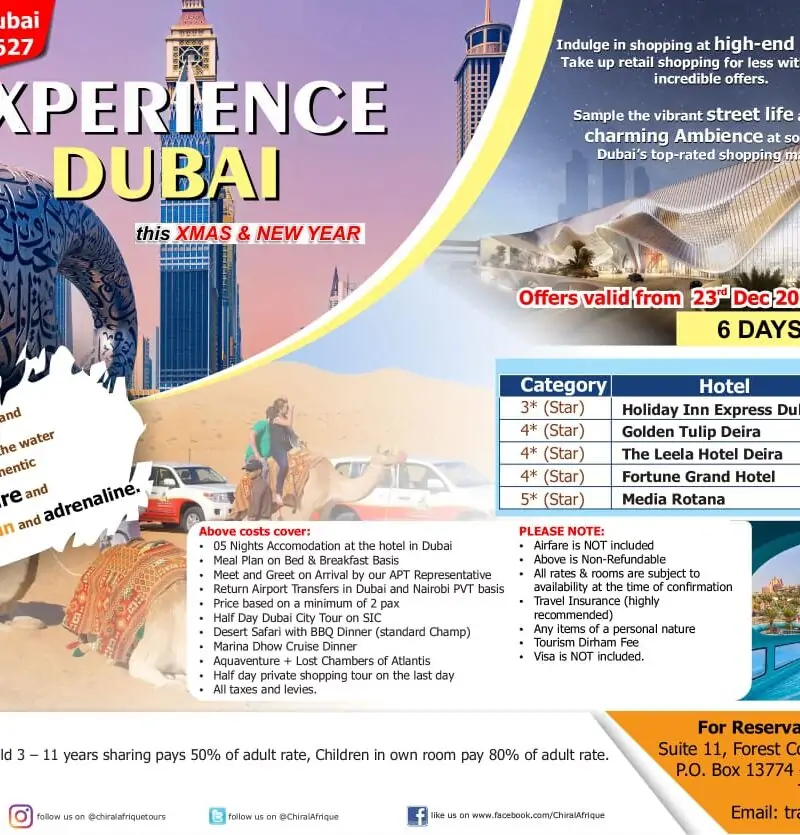 Experience culture, architecture and desert adventure in Dubai