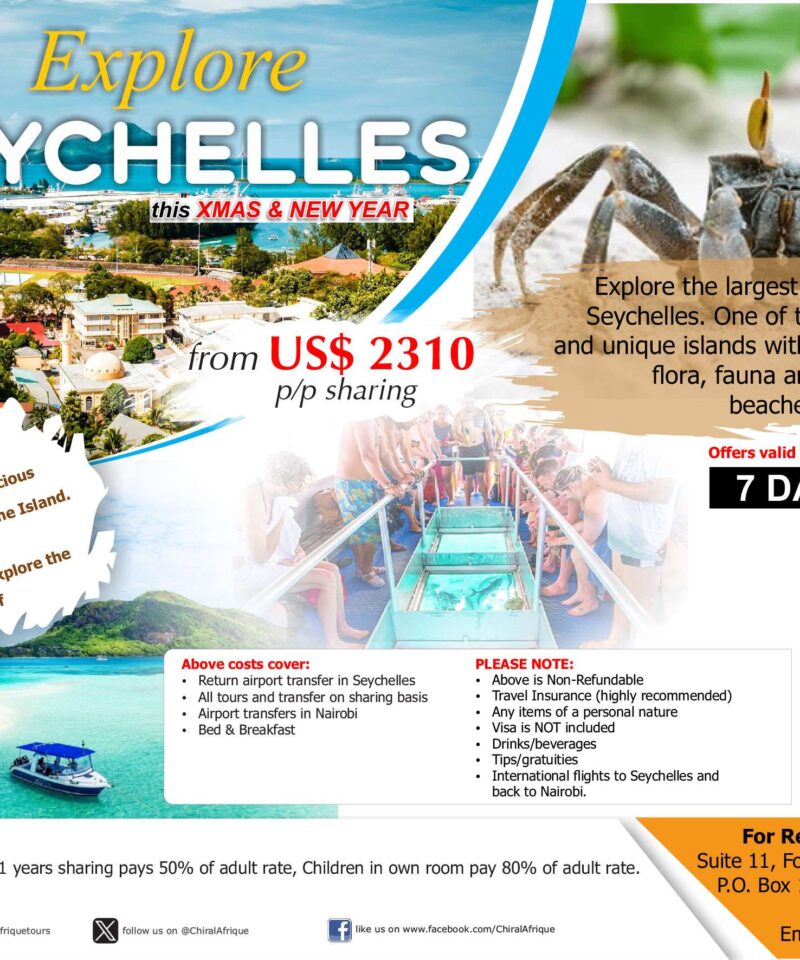 Experience the archipelago of Seychelles and savor the local Creole cuisine