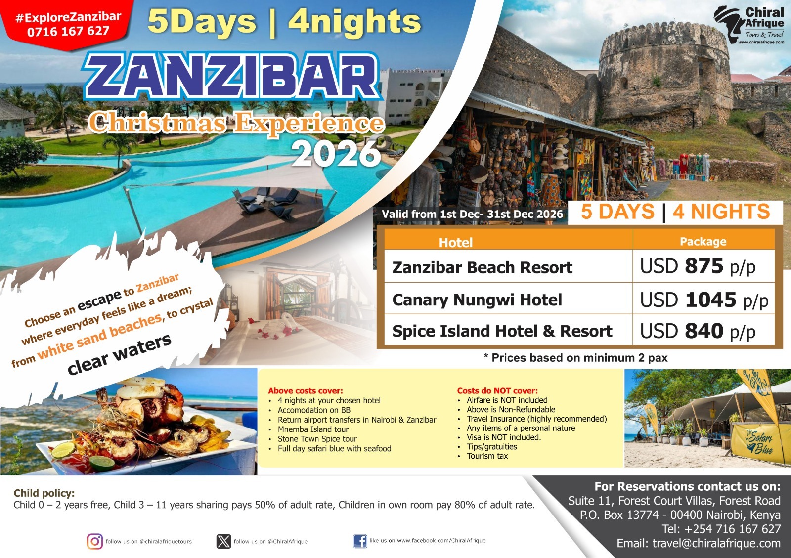ZANZIBAR ZANZIBAR